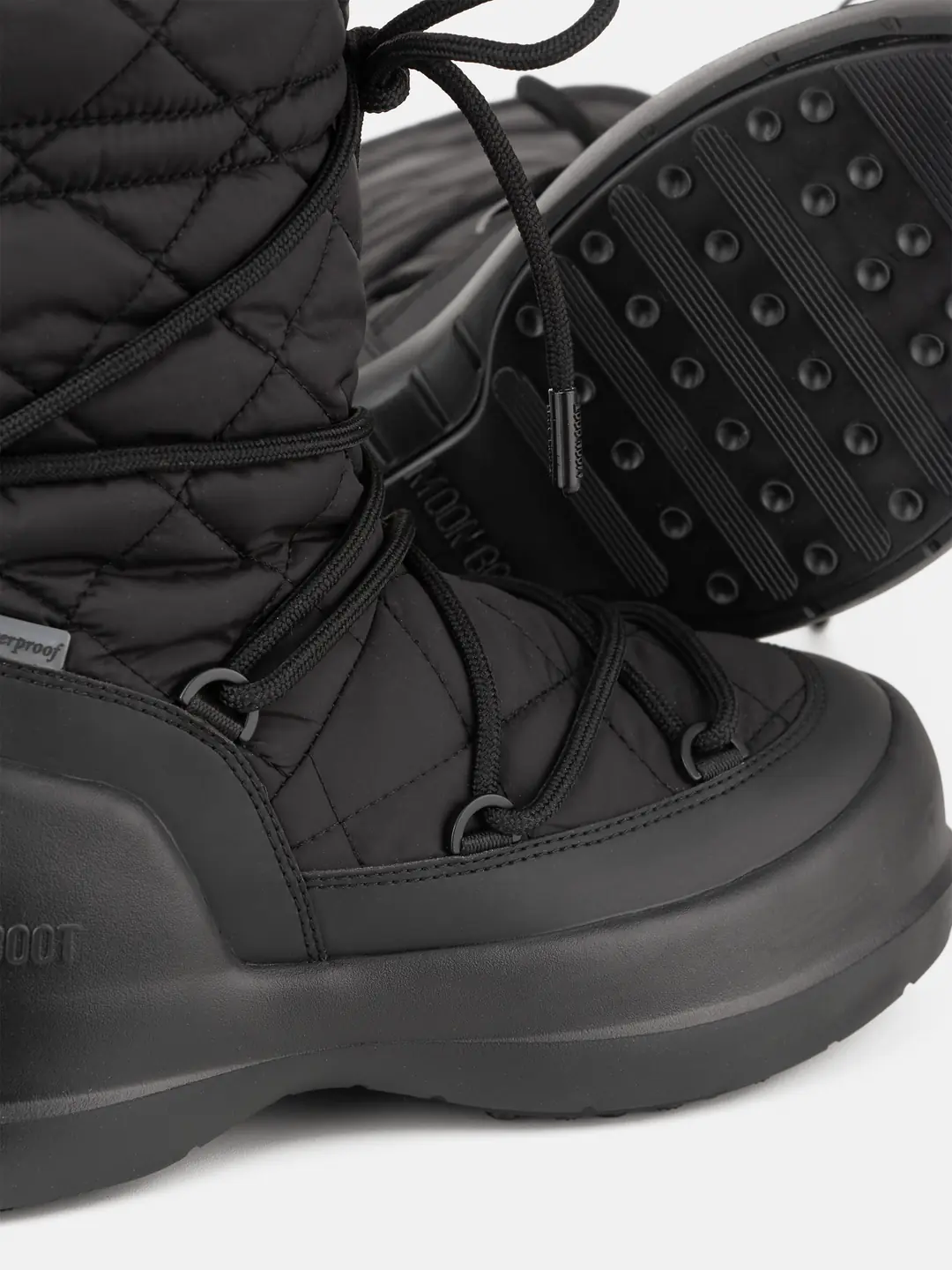 Moon Boot Mezzalluna Quilted Hight Boot Wp Kadın Bağcıklı Kar Botu 3