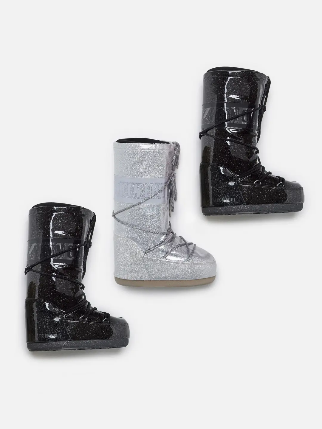 Moon Boot Icon Glitter Kadın Kar Botu 5
