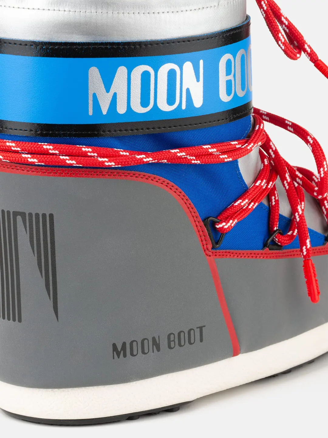 Moon Boot Icon Low Space Racing Kız Çocuk Bağcıklı Kar Botu 3