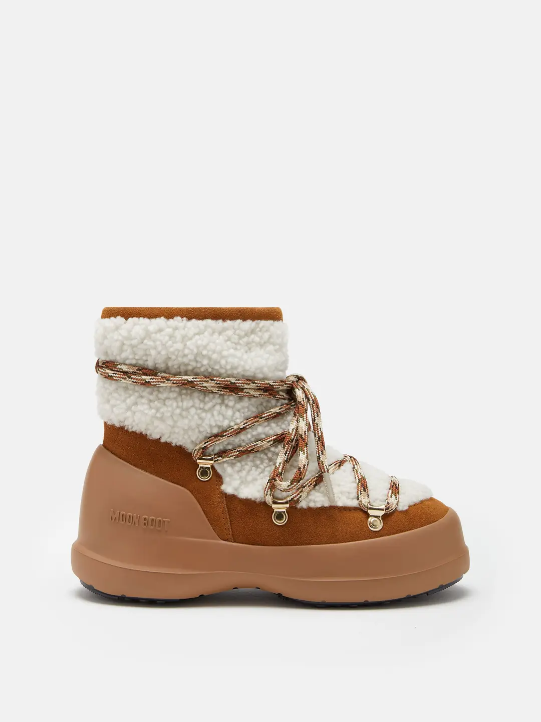 Moon Boot Luna Boot Shearling Kadın Kürklü Kar Botu - Kahverengi