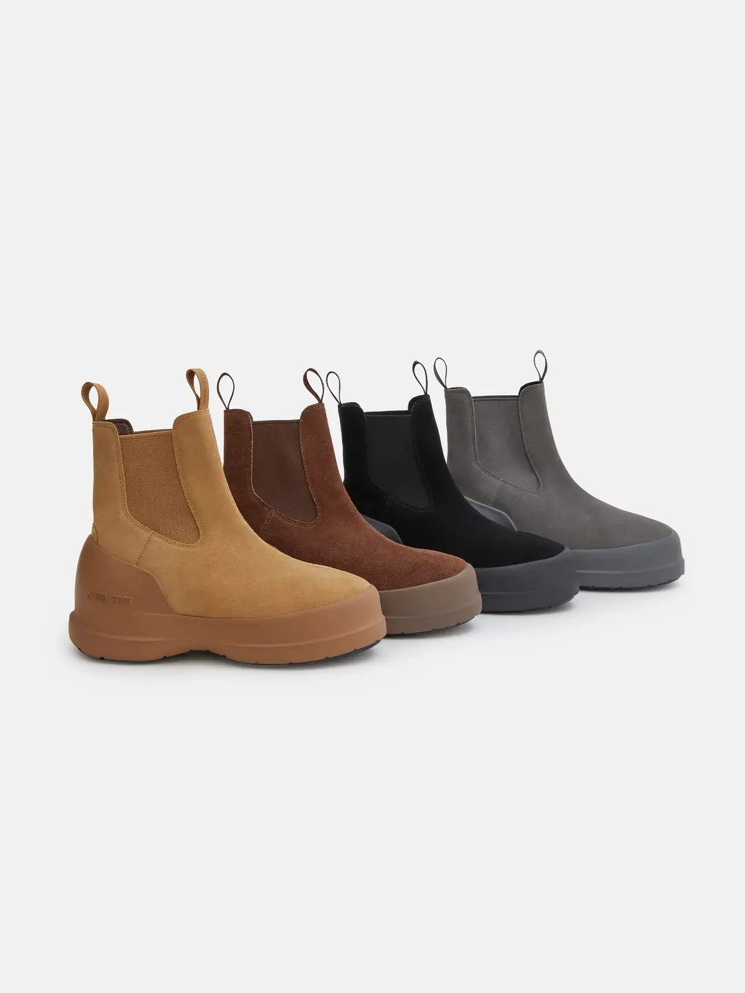 Moon Boot Luna Chelsea Suede Kadın Chelsea Bot 6
