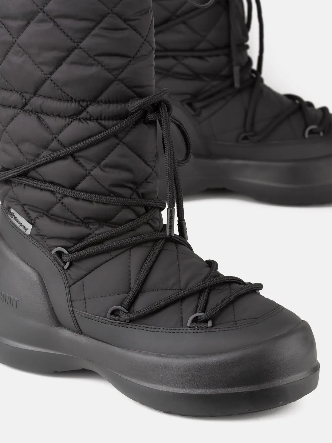 Moon Boot Mezzalluna Quilted Hight Boot Wp Kadın Bağcıklı Kar Botu 4