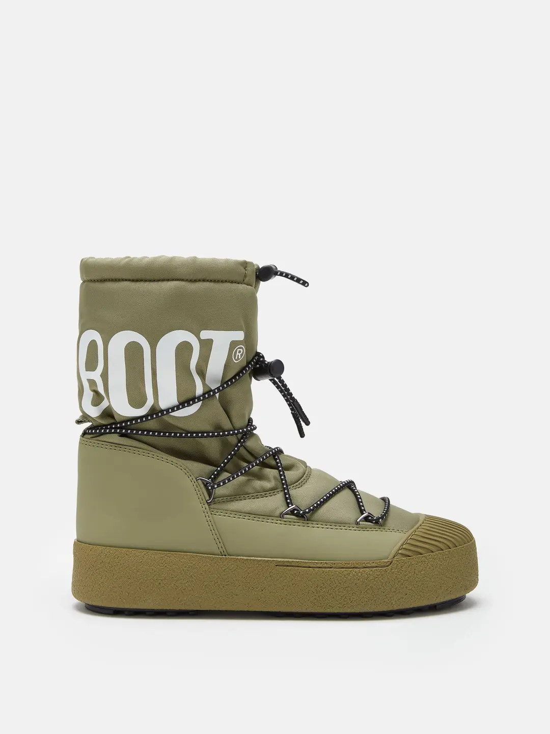 Moon Boot  Erkek Bağcıklı Kar Botu - Haki