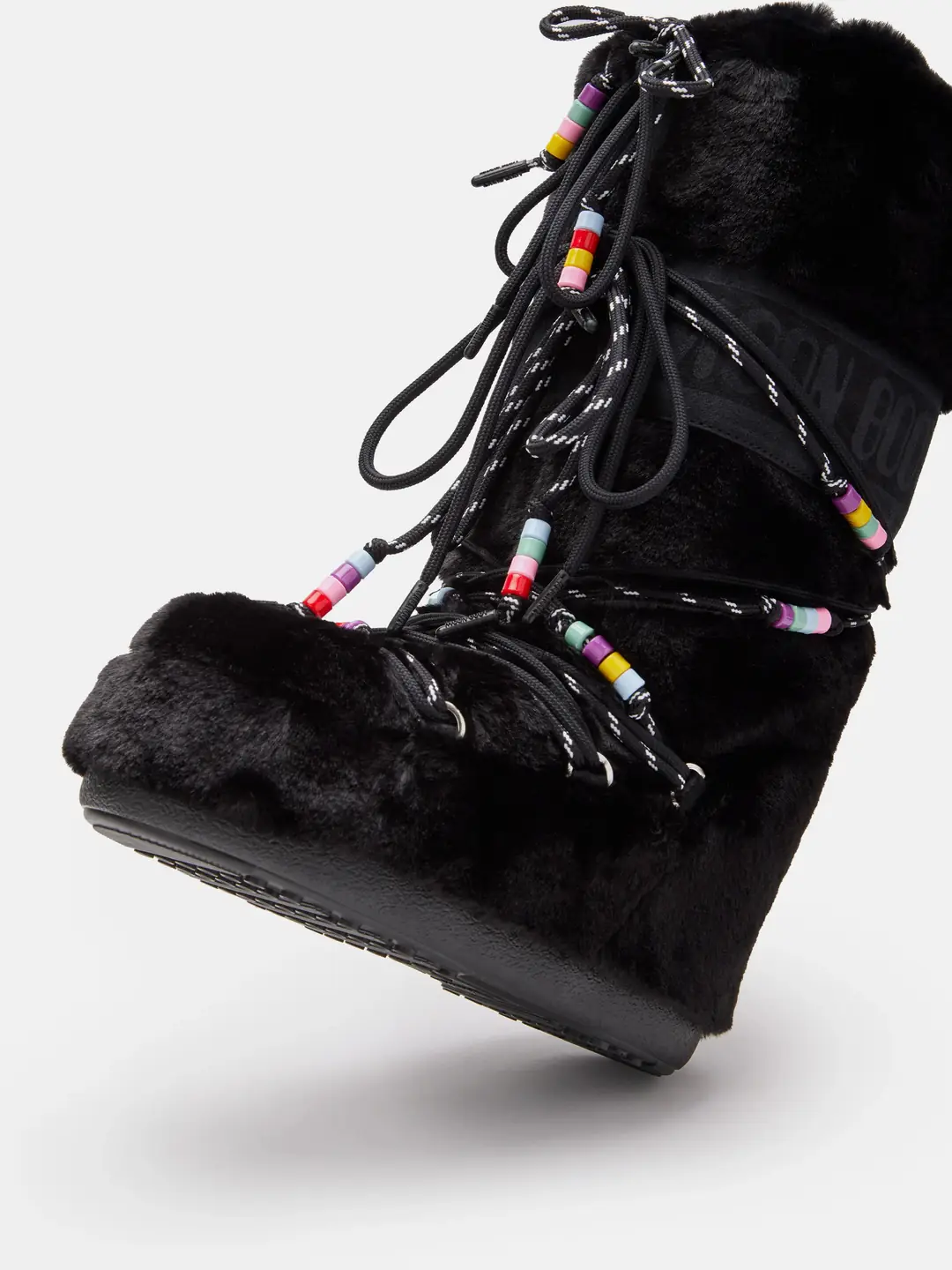 Moon Boot ICON FAUX FUR BEADS Kadın Kar Botu 3