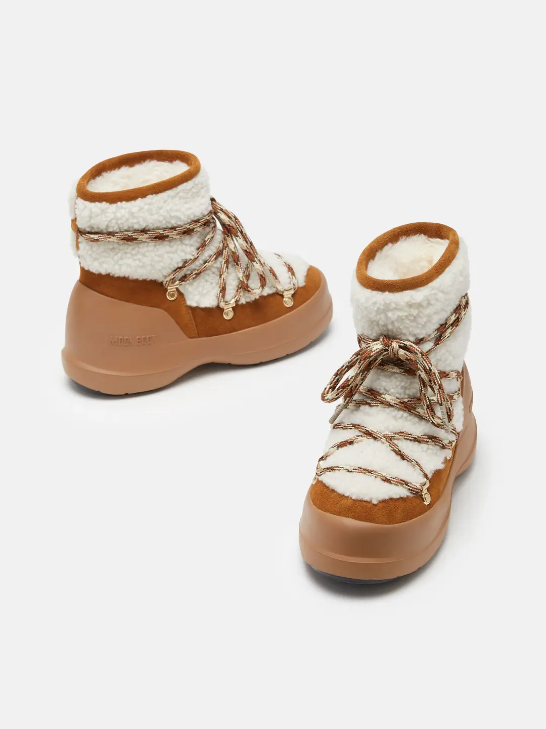 Moon Boot Luna Boot Shearling Kadın Kürklü Kar Botu 4