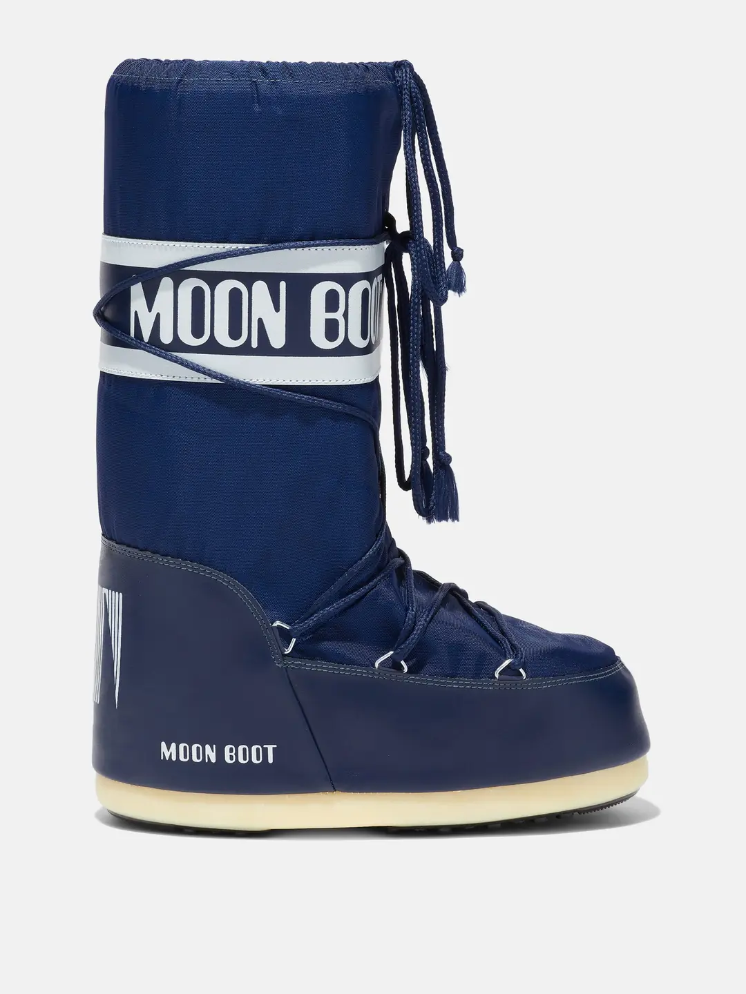 Moon Boot Icon Nylon Erkek Çocuk Kar Botu - Lacivert