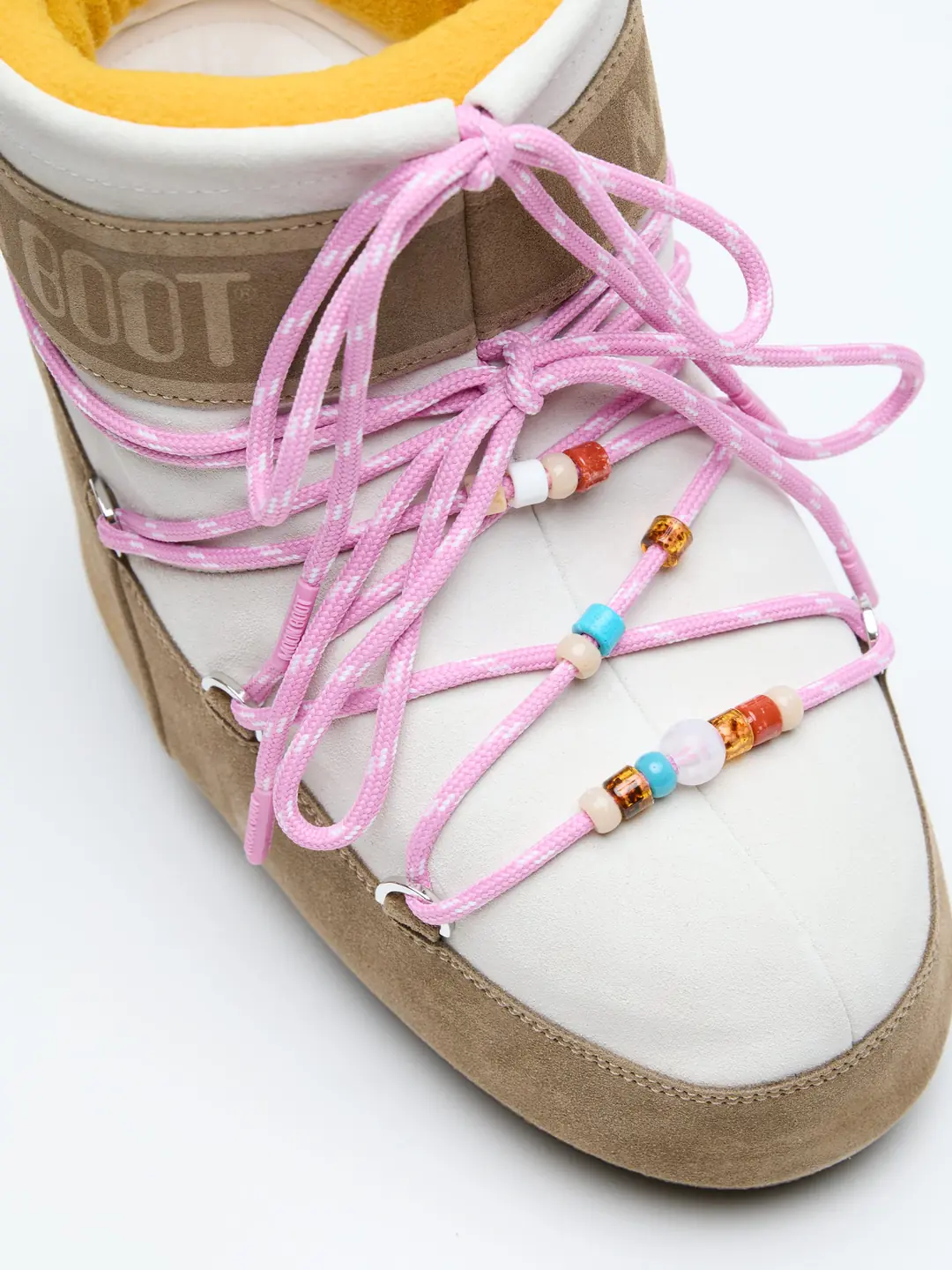Moon Boot Mb X Gir Icon Low Suede Beads Kadın Kar Botu 4