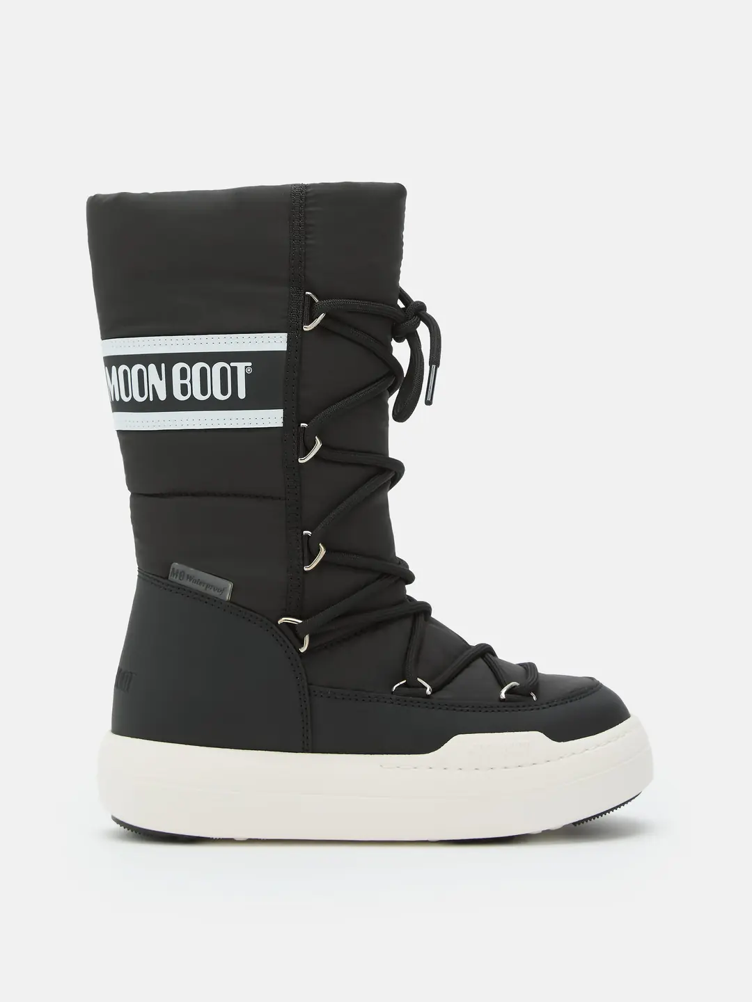 Moon Boot Jr Park Tube Lace Kadın Kar Botu - Siyah