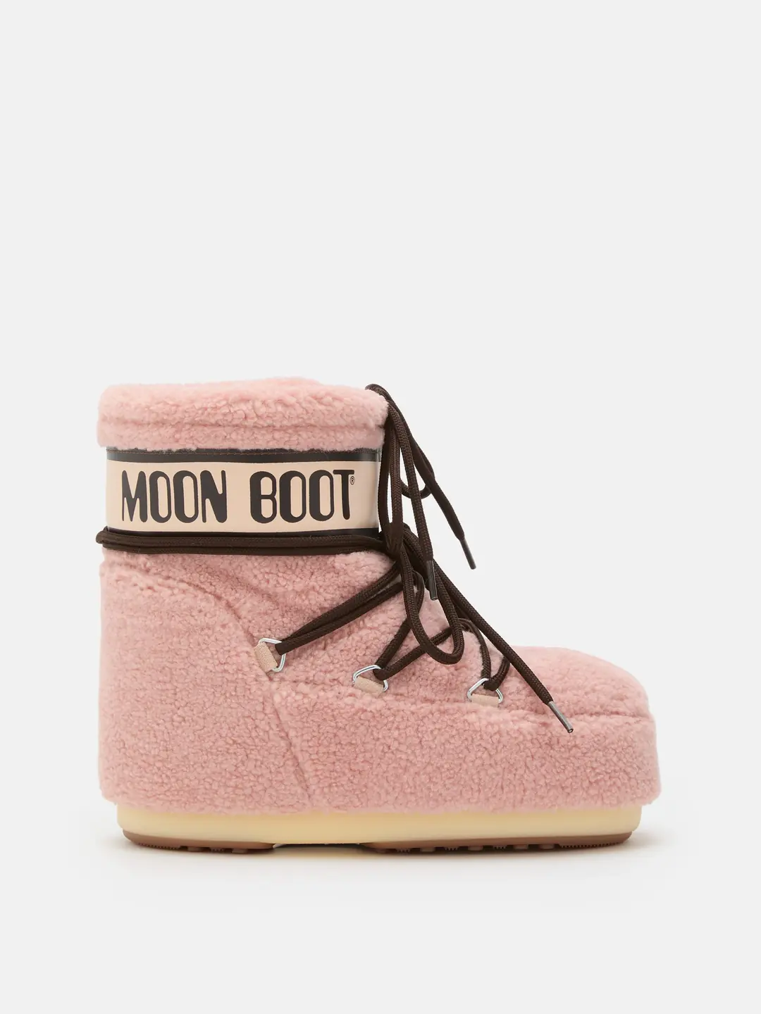 Moon Boot  Kız Çocuk Bağcıklı Kar Botu - Pembe