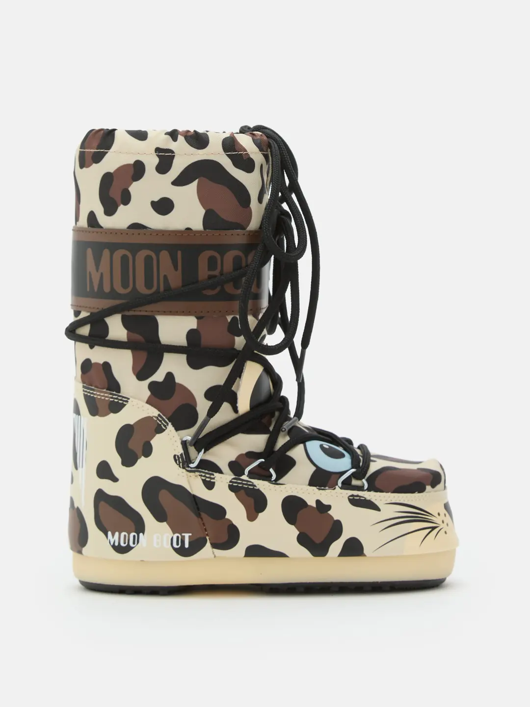 Moon Boot Icon Junior Animal Kız Çocuk Kar Botu - Desenli