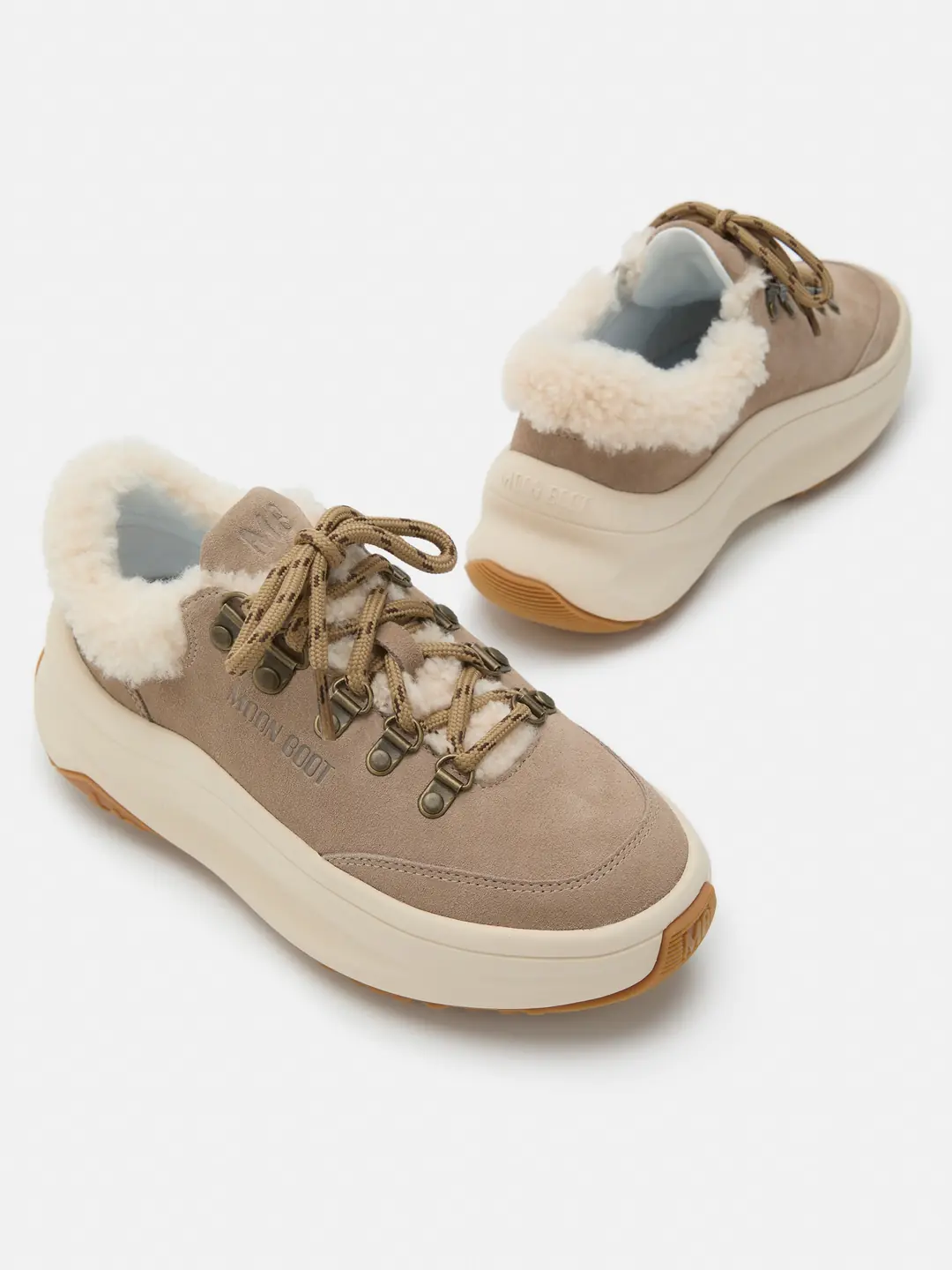 Moon Boot Moon247 City Shearling Kadın Sneaker 4