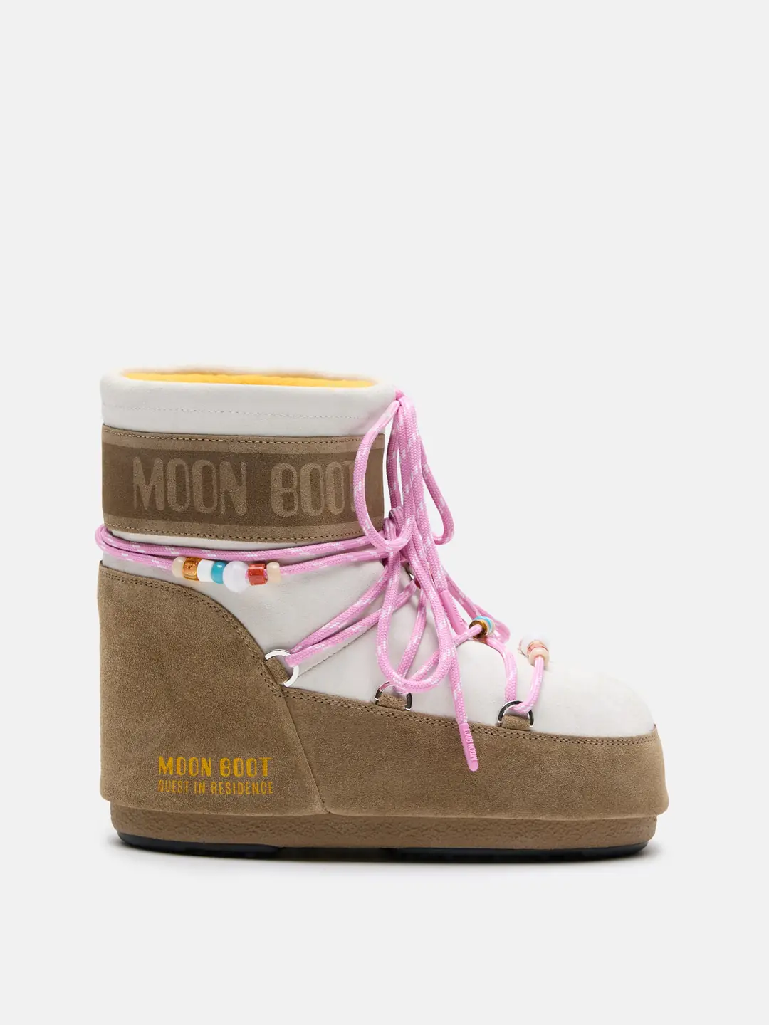 Moon Boot Mb X Gir Icon Low Suede Beads Kadın Kar Botu - Çok Renkli