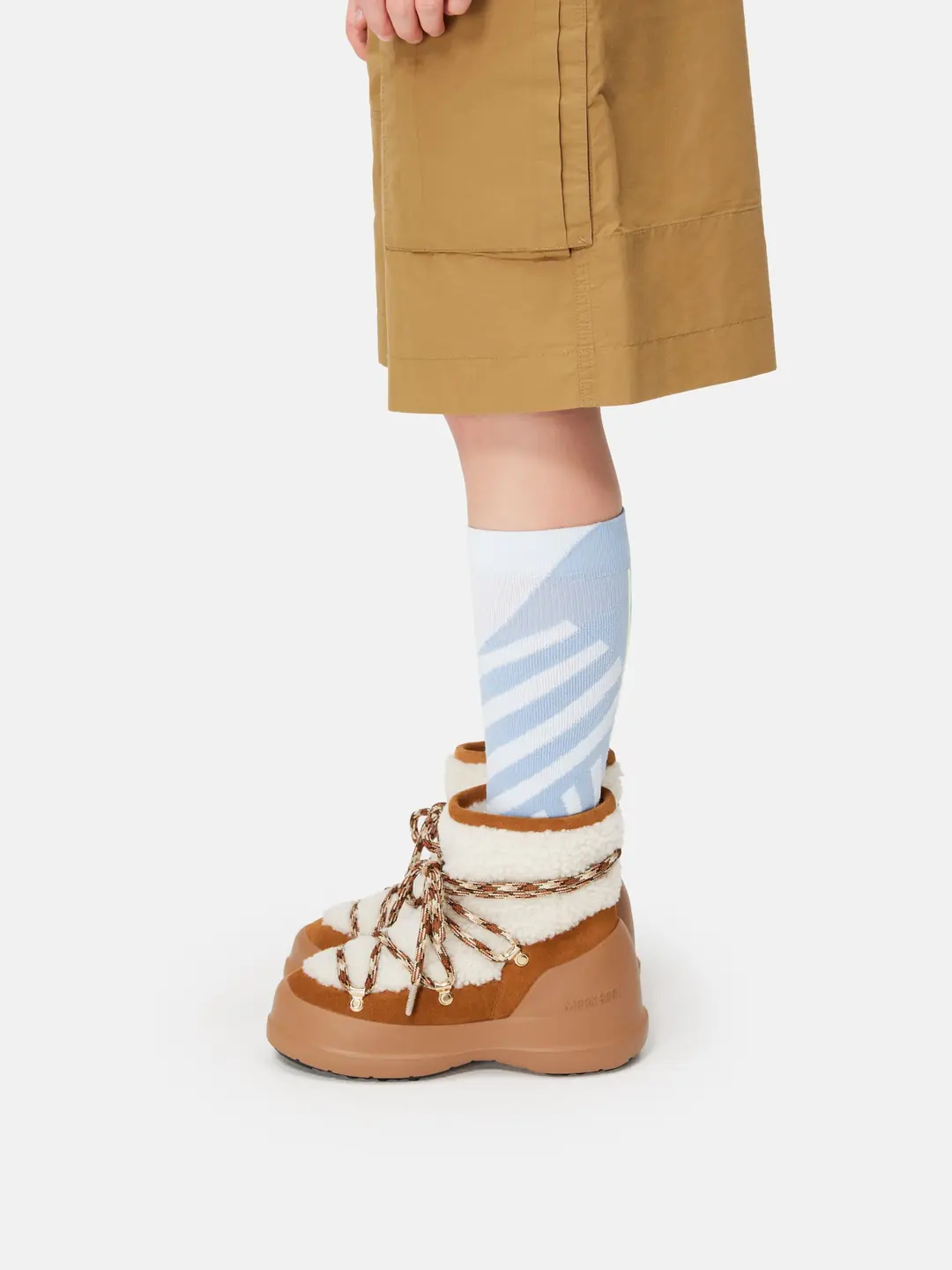 Moon Boot Luna Boot Shearling Kadın Kürklü Kar Botu 5